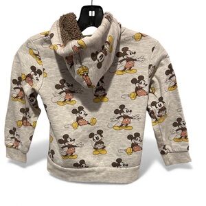 Mickey Mouse Hoodie with Sherpa lining 3T